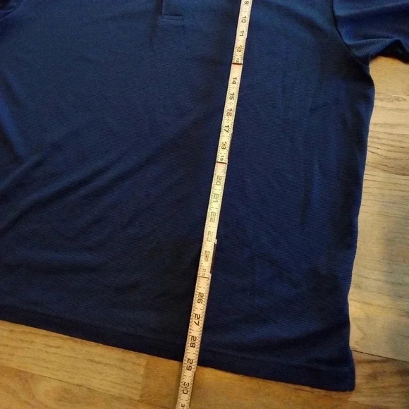 Ben Hogan Performance Polo Short Sleeved Shirt Navy Blue Size 2XL - Picture 4 of 6